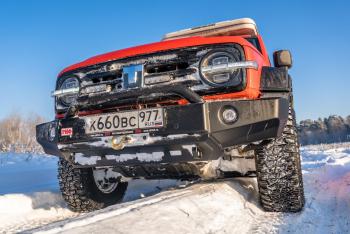 64 849 р. Бампер РИФ силовой передний TANK 300 c защитной центр. дугой, под штатные фары  rift30-11385  с доставкой в г. Керчь. Увеличить фотографию 36