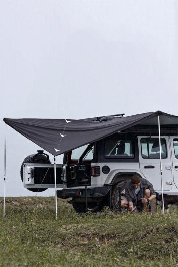 36 559 р. Маркиза автомобильная Wild Land веерная 2,4х2,2 м (правая)  201902  с доставкой в г. Керчь. Увеличить фотографию 18