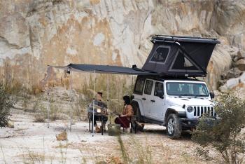 36 559 р. Маркиза автомобильная Wild Land веерная 2,4х2,2 м (правая)  201902  с доставкой в г. Керчь. Увеличить фотографию 16