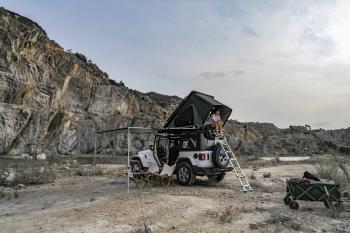 171 999 р. Палатка на крышу автомобиля Wild Land Bush Cruiser 140, лестница 210 см  201045  с доставкой в г. Керчь. Увеличить фотографию 29