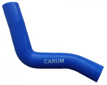 Патрубок силиконовый радиатора верхний от тройника CARUM Hyundai Solaris ( RBr,  HCR) (2010-2022) седан дорестайлинг, хэтчбэк дорестайлинг, седан рестайлинг, хэтчбэк рестайлинг