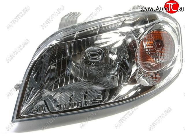 3 099 р. Левая фара (c электрокорректором) DEPO Chevrolet Aveo T250 седан рестайлинг (2006-2011)  с доставкой в г. Керчь