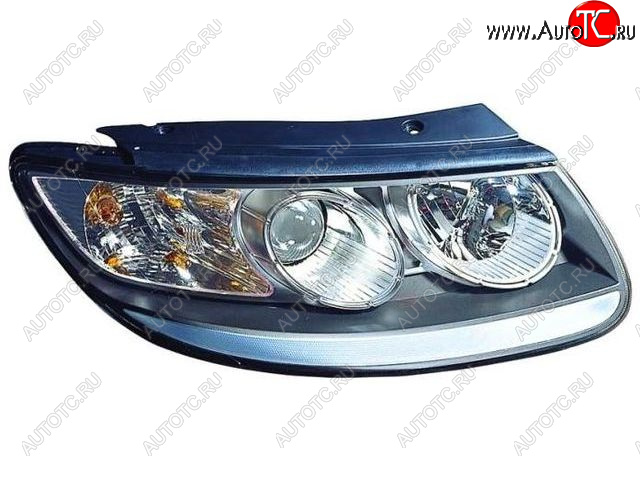 7 449 р. Правая фара (c электрокорректором) BODYPARTS  Hyundai Santa Fe  CM (2006-2009) дорестайлинг  с доставкой в г. Керчь