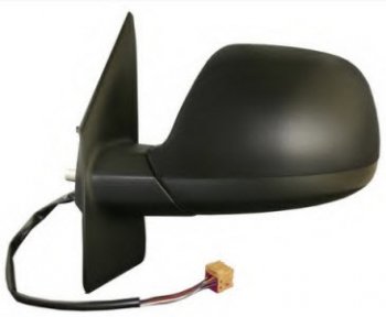 TRANSPORTER ЗЕРКАЛО ЛЕВ ЭЛЕКТР С ПОДОГРЕВ (aspherical) ГРУНТ (Тайвань) BodyParts vwtrn10-450-l