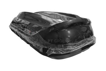 27 899 р. Автобокс PT GROUP (460л., 191х79х46 см, двустороннее открывание) Turino Medium Lux черный    с доставкой в г. Керчь. Увеличить фотографию 8
