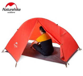 9 949 р. Палатка Naturehike Cycling (Spider) 1-местная, алюминиевый каркас, сверхлегкая, красная  nh18a095-d-pror  с доставкой в г. Керчь. Увеличить фотографию 3