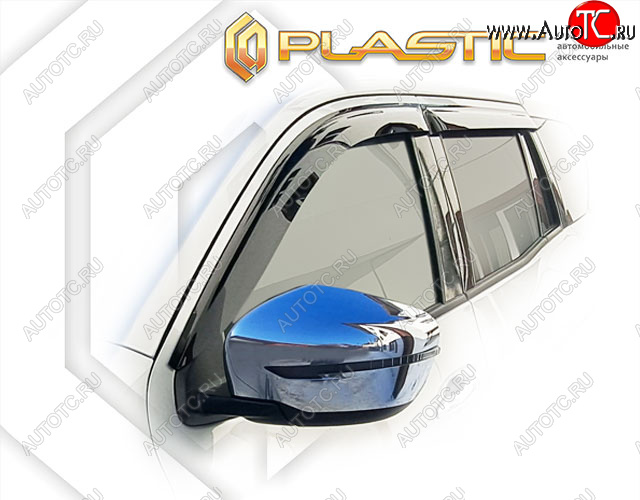 2 079 р. Дефлектора окон (р. ОАЭ) CA-Plastic Nissan X-terra D23 (2020-2025) (Classic полупрозрачный)  с доставкой в г. Керчь