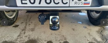 7 899 р. Фаркоп (шар E) Авто-Арсенал Лада 2123 (Нива Шевроле) 2 рестайлинг (2020-2021)  с доставкой в г. Керчь. Увеличить фотографию 3