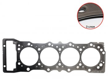 Прокладка ГБЦ T=0.75 B 4M41 MITSUBISHI Mitsubishi Pajero  4 V80 (2006-2011) дорестайлинг