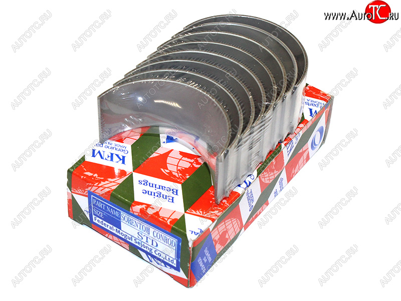 2 199 р. Вкладыши шатунные к-т STD HYUNDAI STAREXH1 D4CB 2,5D  07- KFM 23060-4A930  с доставкой в г. Керчь