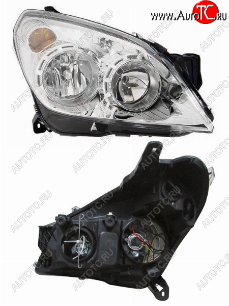 14 299 р. Фара OPEL ASTRA 07-14 RH хром, с электрокрректором DEPO 442-1140RMLEMN1  с доставкой в г. Керчь