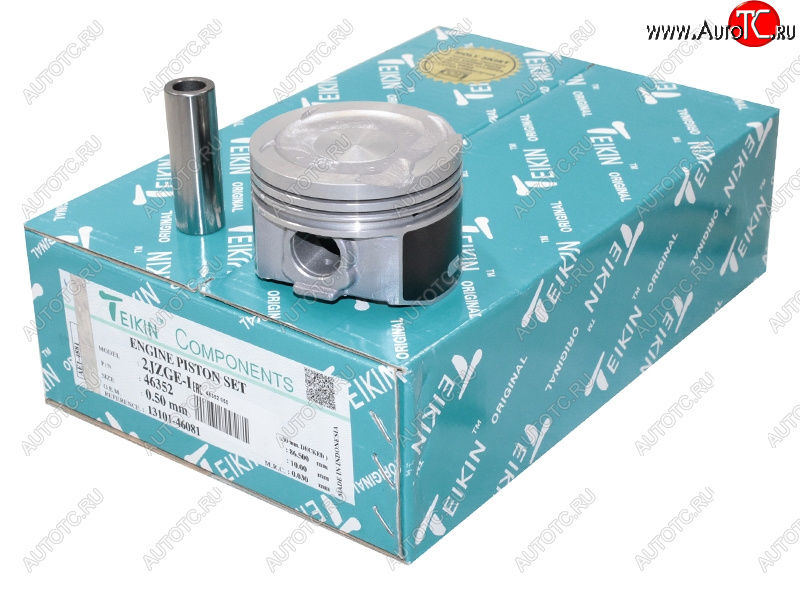 13 899 р. Поршни (к-т 6 шт) 050 TOYOTA ARISTOCHASERALTEZACROWN 2JZ-GE 98-05 TEIKIN 46352 050  с доставкой в г. Керчь