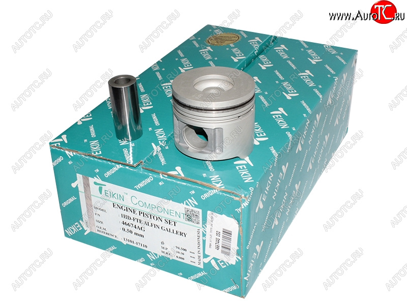 35 699 р. Поршень (к-т 6 шт с охлаждением) TOYOTA LAND CRUISER 1HD-FTE 98-02 TEIKIN 46674AG 050  с доставкой в г. Керчь