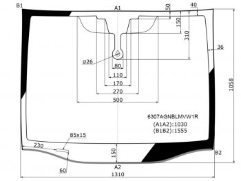 7 999 р. Стекло лобовое (Датчик дождя Молдинг) Opel Zafira 05-14 FUYAO 6307AGNBLMVW1R  с доставкой в г. Керчь. Увеличить фотографию 1