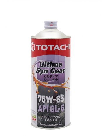 Масло трансмиссионное синтетическое TOTACHI Ultra Syn-Gear 75W-85 1л TOTACHI G3201