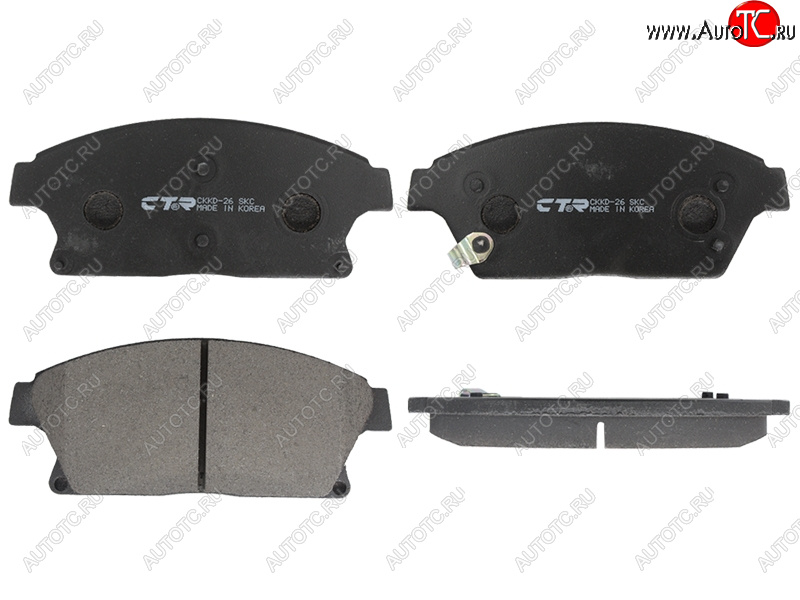 2 599 р. Колодки тормозные передние FL-FR SAT  Chevrolet Aveo ( T250,  T300) (2006-2015), Chevrolet Cruze ( J300,  J308) (2009-2015), Opel Astra ( J,  J GTC) (2009-2018) (диски 276 мм)  с доставкой в г. Керчь