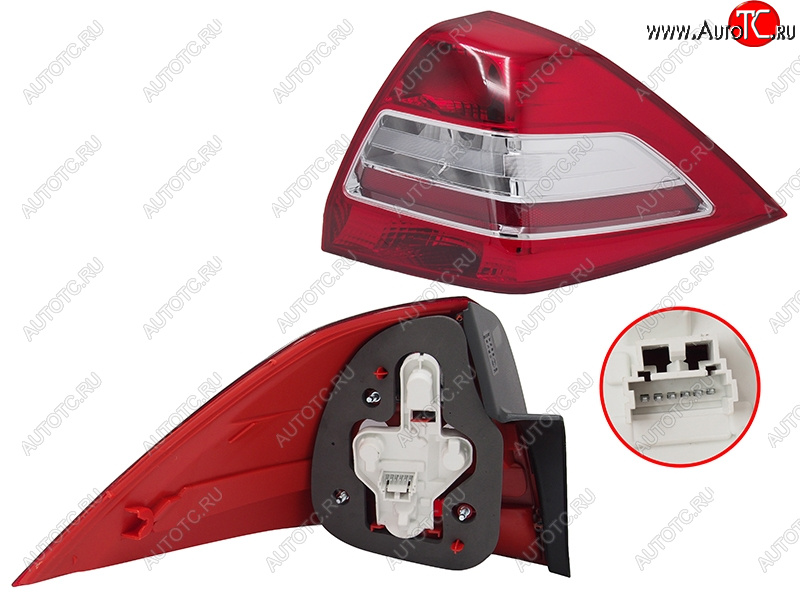 3 399 р. Фонарь задний правый (с платой) MARS  Renault Megane  седан (2006-2009)  рестайлинг  с доставкой в г. Керчь