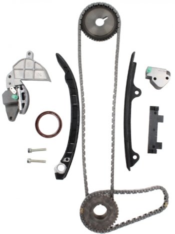 Комплект цепи ГРМ NISSAN QR20DEQR25DE 01- полный OSK N146K
