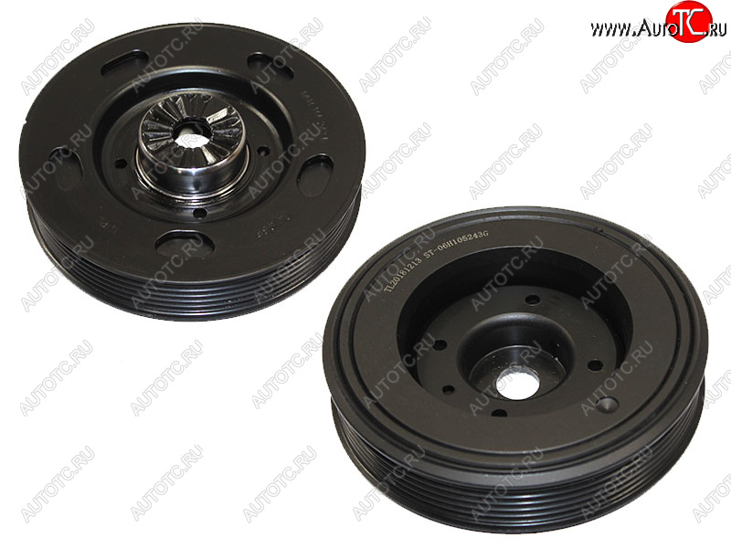 2 359 р. Шкив коленвала VW TIGUAN 2007-GOLFPASSAT 05-15JETTA 05-11SKODA OCTAVIA 04-16YETI 10-KODIAQ 17 SAT ST-06H105243G  с доставкой в г. Керчь
