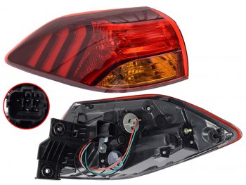 7 449 р. Фонарь задний левый SAT Hyundai Tucson TL рестайлинг (2018-2021)  с доставкой в г. Керчь. Увеличить фотографию 2