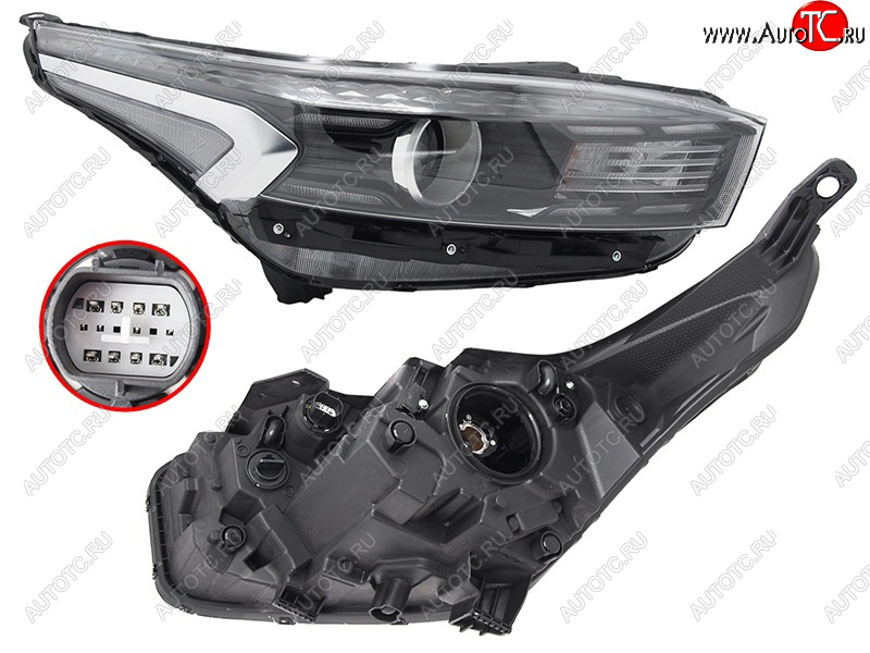 23 999 р. Фара правая (галоген, ДХО) SAT  KIA Cerato  4 BD (2021-2025) рестайлинг седан  с доставкой в г. Керчь