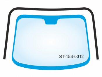 Молдинг лобового стекла (П-образный) BMW 3-Series 98-06 SAT ST-153-0012