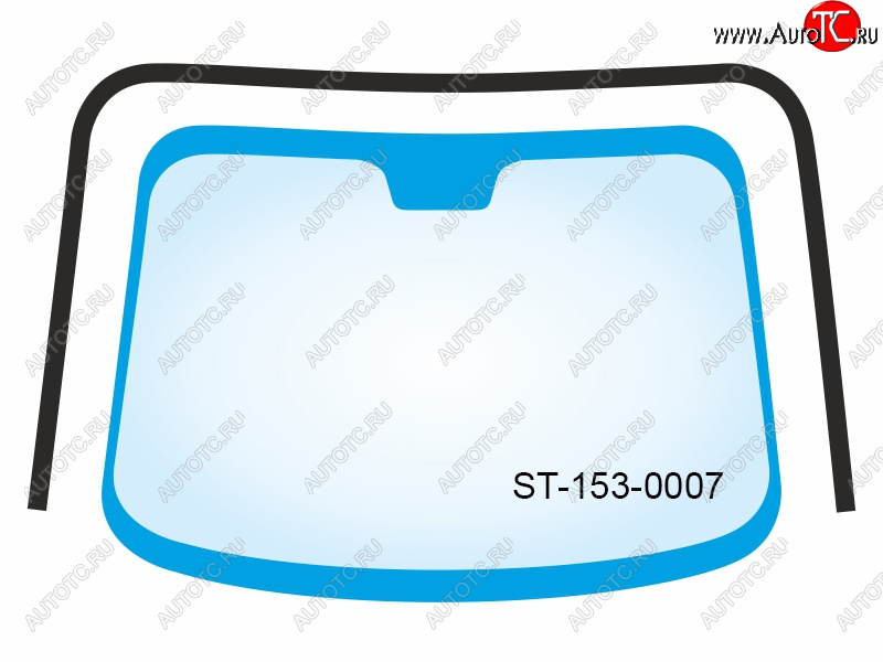 1 299 р. Молдинг лобового стекла (П-образный) Kia Cerato 08-13  Forte 08-13 SAT ST-153-0007  с доставкой в г. Керчь