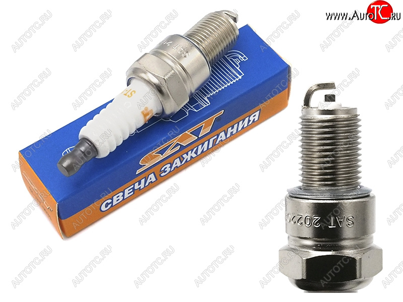 99 р. Свеча зажигания CHEVROLET AVEOKALOS 05-LADA GRANTAKALINALARGUS 11-NIVA 76-MMC L200 86-07 SAT ST-177-0031  с доставкой в г. Керчь