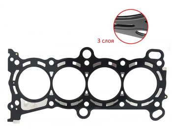 Прокладка ГБЦ K24W2 SAT Honda Accord ( 8 CU,  9 CR,  10 CV,  11 CY) - CR-V ( RM1,RM3,RM4,  RW,RT)