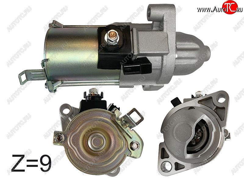 8 449 р. Стартер Honda Accord 02-08  Odyssey 03-17  Stepwgn 05-09  Elysion 04-13 (1,6 kW Z=9) SAT ST-64-0057  с доставкой в г. Керчь