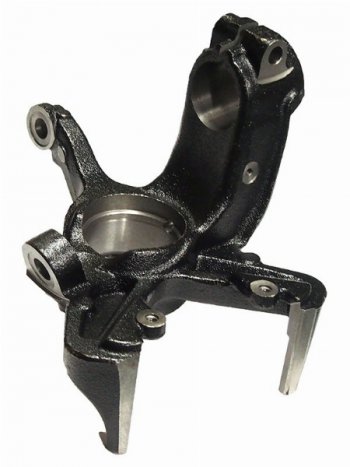 Кулак поворотный VOLKSWAGEN POLO 02-15AUDI A1 11-SKODA FABIA 00-15RAPID 13- LH SAT ST-6Q0407255AC
