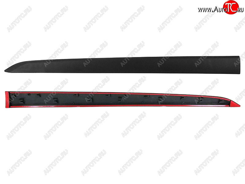 2 389 р. Накладка двери Kia Rio X-Line 17-22 (Спереди Слева Снизу) SAT ST-81-0003  с доставкой в г. Керчь