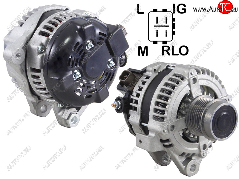12 899 р. Генератор TOYOTA CAMRY 2.4 01-06/RAV4 2.4 05- 2AZFE ACA31L/ACA33L 12V 100A SAT ST-27060-28361, st2706028361 SAT ST-27060-28361  с доставкой в г. Керчь