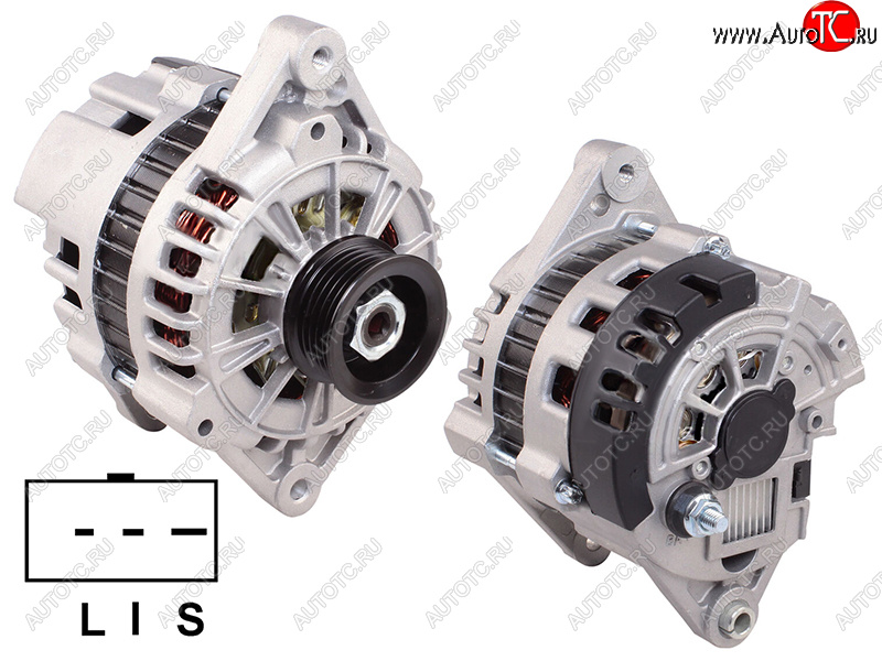 8 999 р. Генератор CHEVROLET LANOS T100/DAEWOO LANOS 1.4/1.5/1.6 12V 85A 97- A14S#/A15S#/A16D# SAT ST-85-0010, st850010 SAT ST-85-0010  с доставкой в г. Керчь