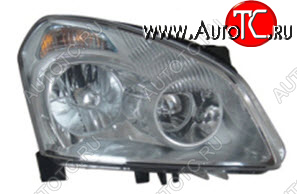 0 р. Правая фара (c электрокорректором) CHINA  Nissan Qashqai  1 (2007-2010) дорестайлинг  с доставкой в г. Керчь