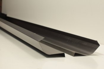 Комплект ремонтных порогов (с усилителем) AUTOFERRUM Hyundai Matrix  1 FC (2001-2010) дорестайлинг, 1-ый рестайлинг, 2-ой рестайлинг (Холоднокатаная сталь 1.2 мм)