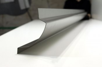 3 099 р. Левый ремонтный порог AUTOFERRUM  Nissan AD  Y11 - Wingroad  2 Y11 (Холоднокатаная сталь 1.2 мм)  с доставкой в г. Керчь. Увеличить фотографию 2