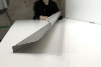 Левый ремонтный порог (с усилителем) AUTOFERRUM KIA Magentis (2000-2010) (Оцинкованная сталь 1 мм.)