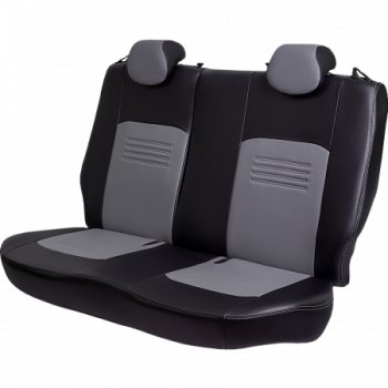 6 199 р. Комплект чехлов для сидений, (РЗС 60/40, 3Г Илана+Орегон) ТУРИН Lord Autofashion  Chevrolet Aveo ( T200,  T250) (2002-2011) хэтчбек 5 дв, седан, седан рестайлинг (черный, вставка серая, строчка серая)  с доставкой в г. Керчь. Увеличить фотографию 4