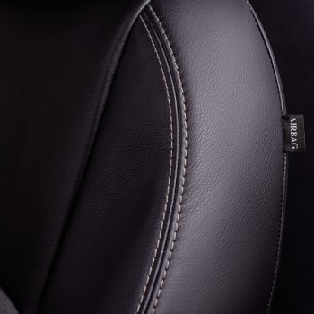 6 199 р. Комплект чехлов для сидений, (РЗС 60/40, 3Г Илана+Орегон) ТУРИН Lord Autofashion  Chevrolet Aveo ( T200,  T250) (2002-2011) хэтчбек 5 дв, седан, седан рестайлинг (черный, вставка серая, строчка серая)  с доставкой в г. Керчь. Увеличить фотографию 6