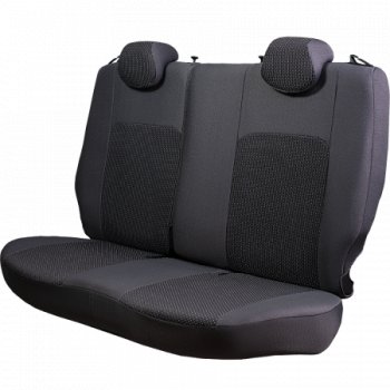 4 949 р. Комплект чехлов для сидений, (РЗС 40/60, 3Г жаккард) Дублин Lord Autofashion  Chevrolet Aveo  T300 (2011-2015) хэтчбек (серый, вставка серая, строчка серая)  с доставкой в г. Керчь. Увеличить фотографию 9