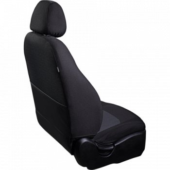 16 799 р. Комплект чехлов сидений (ЖАККАРД)  Chevrolet Aveo ( T200,  T250) (2002-2011) хэтчбек 5 дв, седан, седан рестайлинг, хэтчбек 5 дв рестайлинг (Черный+белый)  с доставкой в г. Керчь. Увеличить фотографию 4