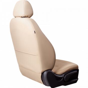 16 799 р. Комплект чехлов для сидений (РЗСиС 60/40 3Г Орегон) ТУРИН-2 Lord Autofashion CITROEN C4  дорестайлинг, хэтчбэк 5 дв. (2004-2008) (бежевый, вставка бежевая, строчка бежевая)  с доставкой в г. Керчь. Увеличить фотографию 5