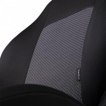 4 949 р. Комплект чехлов для сидений (РЗС 60/40 3Г Жаккард) ДУБЛИН Lord Autofashion  Geely Coolray  SX11 (2018-2023) дорестайлинг (черный, вставка Сеул серая)  с доставкой в г. Керчь. Увеличить фотографию 7