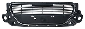 Решетка радиатора (пр-во Италия) BODYPARTS Peugeot 301 (2012-2017) (молдинг хром)