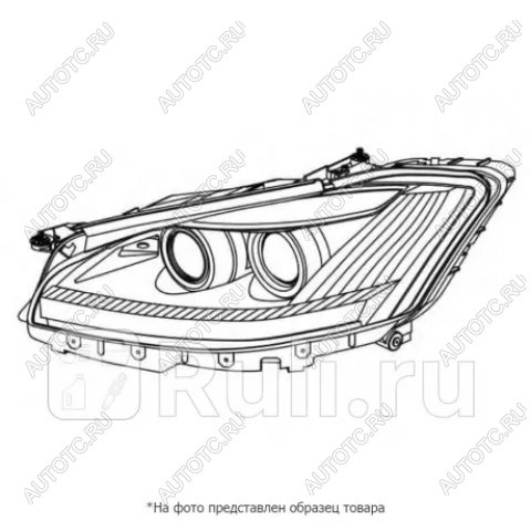 7 349 р. Правая фара (корректор, линзован) BodyParts  Skoda Octavia  A5 (2008-2013) лифтбэк рестайлинг  с доставкой в г. Керчь