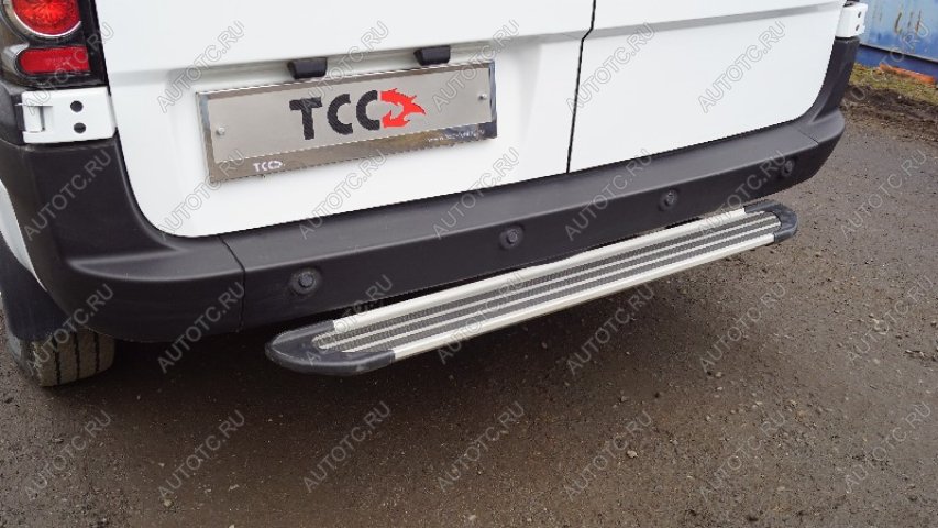10 999 р. Задняя подножка алюминиевая Slim line Silver 1350 мм  solatl123-01s  с доставкой в г. Керчь