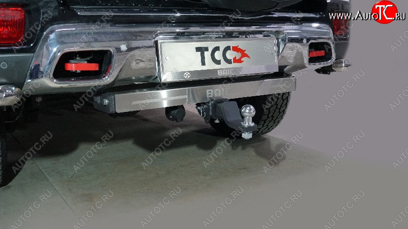 27 599 р. Фаркоп (тягово-сцепное устройство) ТСС Тюнинг  BAIC BJ40 (2022-2025) (оцинкованный, шар E нержавейка, надпись Baic)  с доставкой в г. Керчь