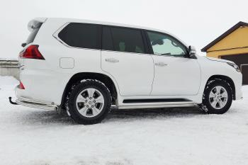 49 799 р. ТСУ PT GROUP тип AV с НЕРЖ накладкой TOYOTA LC 200 2007- LEXUS LX 2016-2021,  Toyota Land Cruiser  200 (2007-2021) дорестайлинг, 1-ый рестайлинг, 2-ой рестайлинг  с доставкой в г. Керчь. Увеличить фотографию 6
