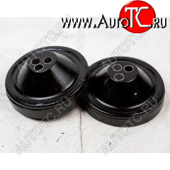 2 699 р. Задние проставки для увеличения клиренса (2 шт.) KLIRENSPLUS  Jeep Wrangler  JK (2006-2010) 3 дв. дорестайлинг (30 мм)  с доставкой в г. Керчь
